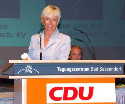 Mechtild Niggemeier kandidierte erstmals als stellvertretende CDU-Kreisvorsitzende und wurde gewählt. - Mechtild Niggemeier kandidierte erstmals als stellvertretende CDU-Kreisvorsitzende und wurde gewählt.