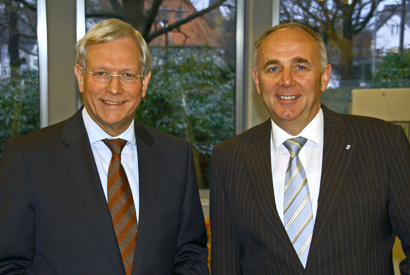 Eckhard Uhlenberg und Werner Lohn kandidieren für den Landtag.