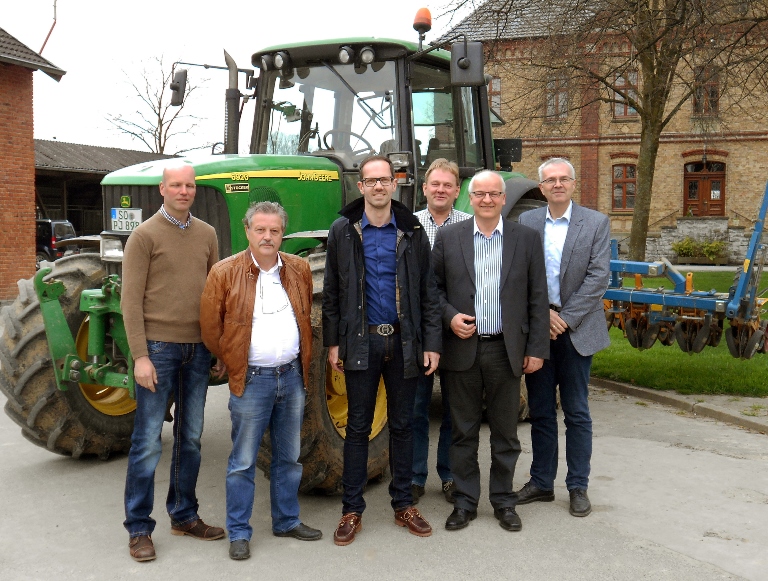 Unser Foto zeigt v.l.n.r.: Martin Lönne-Helmig, Jan-Walter Hammer, Ansgar Mertens, Hubertus Rickert-Schulte, Josef Lehmenkühler und Burkhard Schröer.